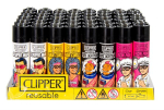 Clipper Feuerzeuge groß 48er Display Sprüche